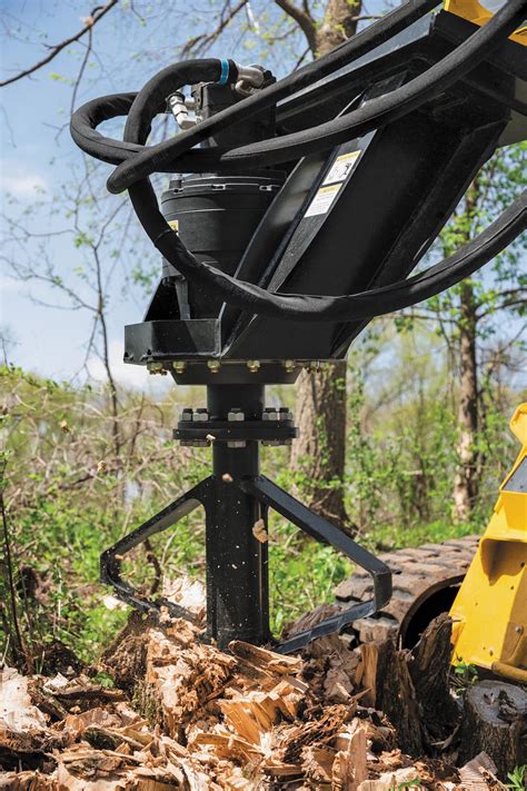 stump shredder for skid steer|skid steer stump grinder manual.